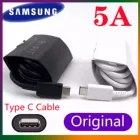 Оригинальный кабель Samsung для быстрой зарядки, 100 см, USB 3,1, 5a, Тип C к Tyoe C, кабель для Galaxy Note10, A80, Note10 +, S20 Ultra, S21, A90