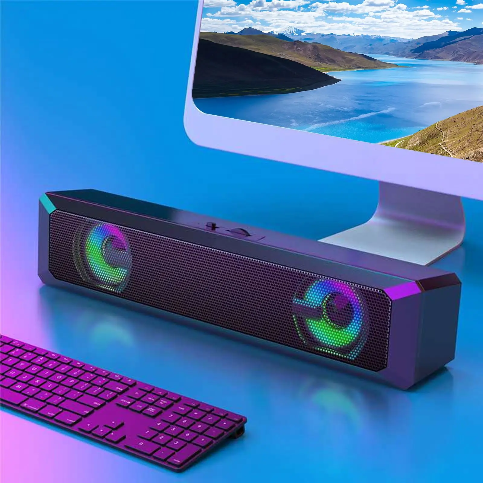 Звуковая система для домашнего кинотеатра Bluetooth-динамик компьютерные динамики