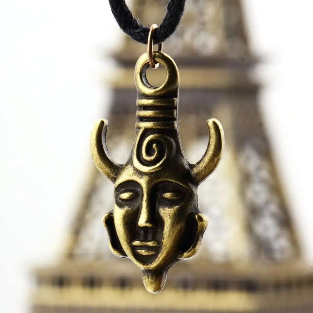 Винтажное ожерелье GENBOLI с амулетом кулон &quotДин" сверхъестественное Дженсен