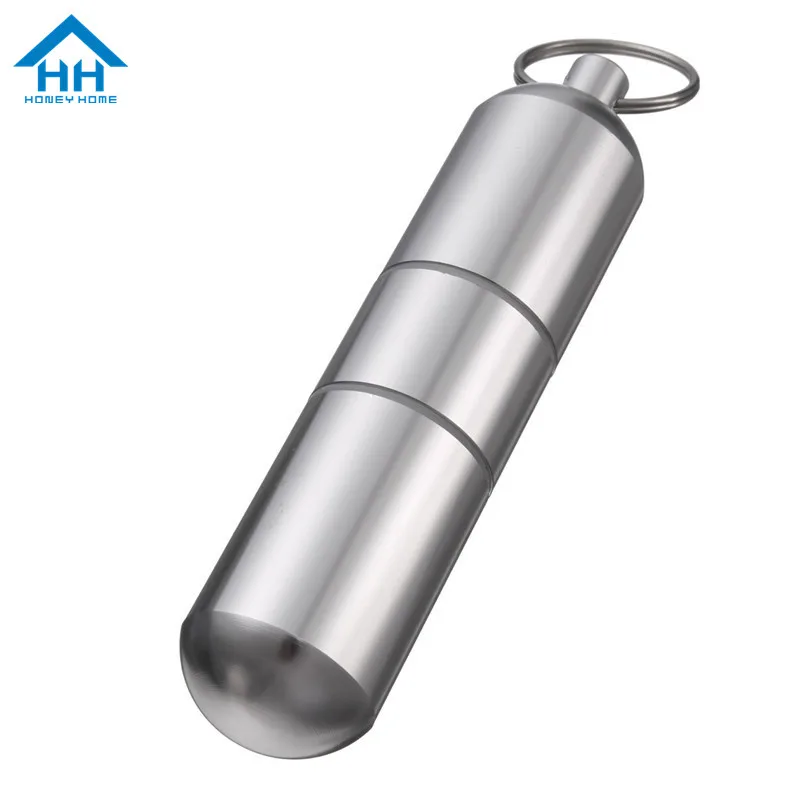 Футляр для сигарет серебристый из алюминиевого сплава водонепроницаемый 4 шт. |