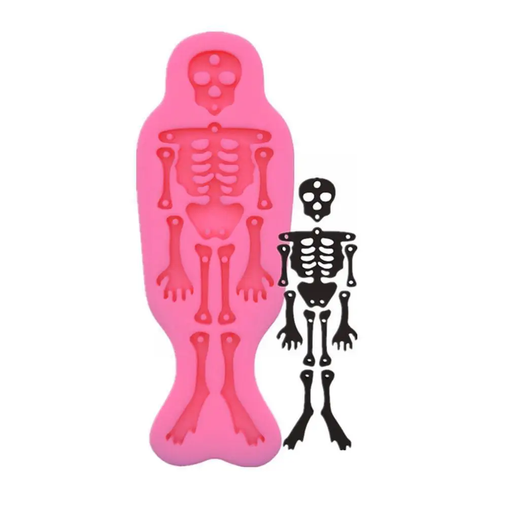 

Серьги в виде черепа на Хэллоуин, аксессуары для самостоятельного изготовления ювелирных изделий, ожерелье, подвеска N6g9