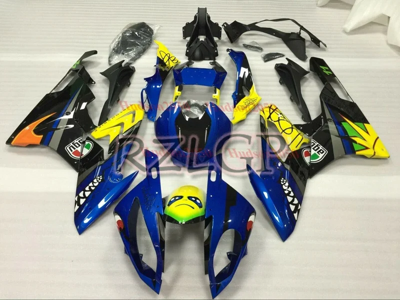 

Motorcycle Fairings Kit Fit For Bmw S1000r 2014 2015 2016 Bodywork Set High Quality ABS Injection Blue shark P9423