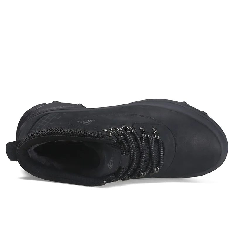 HUMTTO Winter Hiking Shoes Waterproof Mountain Sneakers for Men Sport Outdoor Climbing Mens Boots Leather Hunting Trekking Boots