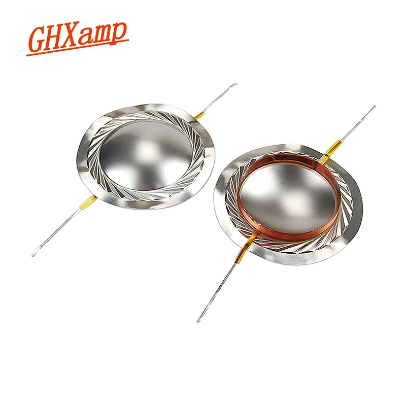 

GHXAMP 38.5mm Treble Voice Coil Titanium Film Diaphragm Copper Clad Auminum Coil 38.6Core Speaker Repair 1 Pairs