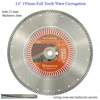 14   16   Premium Diamond Saw Blade | 350mm 400mm TACTI-CUT S35, VARI-CUT S35 TURBO, ELITE-CUT GS50, TACTI-CUT S50+ Cutting Disc