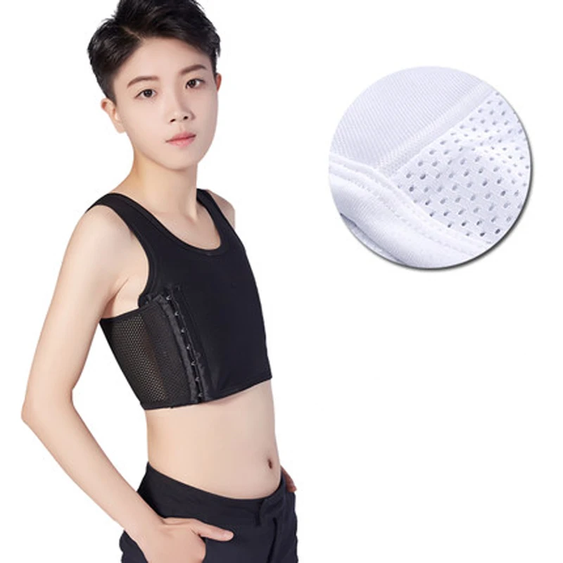 HaleyChan летние Обувь с дышащей сеткой на груди в кожаном переплете Tomboy Trans лесби