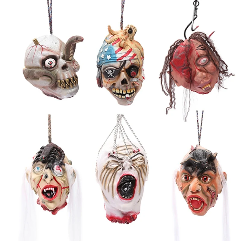 Маскарадное для выпускного вечера маска Хэллоуин страшный череп головные