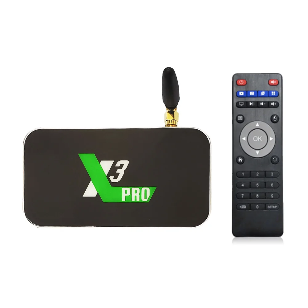 UGOOS X3 Pro PLUS Amlogic S905X3 Android 9 0 Smart Tv Box DDR4 4 Гб оперативной памяти 32 встроенной Декодер