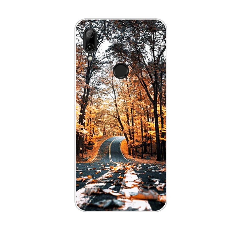 Чехол для Huawei P Smart Z силиконовый чехол Y9 Prime 2019 задняя крышка с рисунком Enjoy 10 Plus