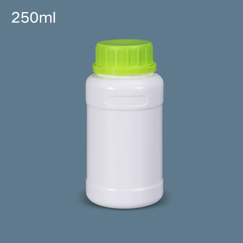 

250ML Round Storage Bottle Empty Plastic Container For Liquid Lotion Food Grade Material Airtight Sealing Bottle 1Pcs