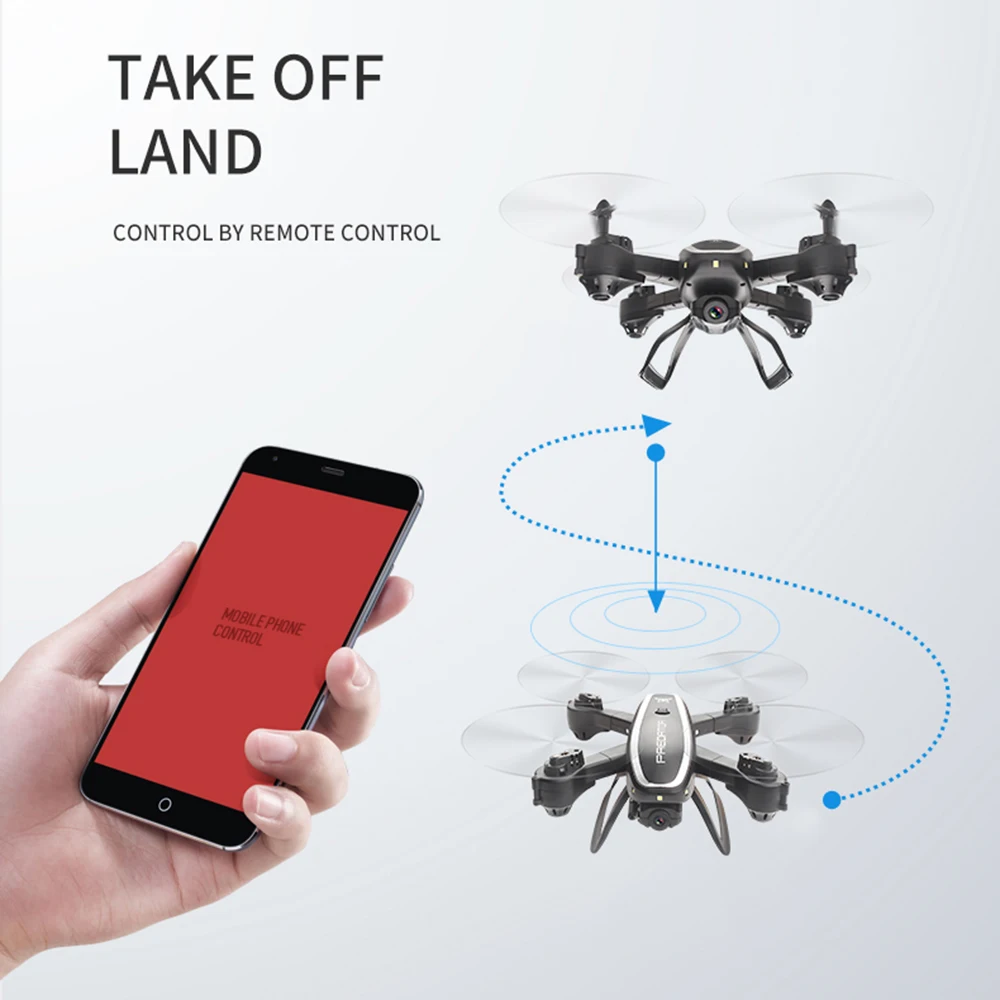 KY909 RC WiFi Дрон с 4K широкоугольной WiFi HD камерой оптический поток RC складной мини Квадрокоптер Вертолет VS LF606 E58 M69 F11