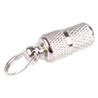 Товары для домашних животных Transer из серебристого алюминиевого сплава, идентификационные бирки для собак и кошек, ошейник, прикрепленная адресная этикетка, пустая трубка для питомцев, котят, удостоверения личности