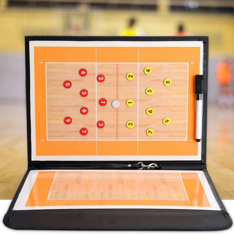 

Portable Trainning Assisitant Equipments Volleyball Board PVC Useful Teaching Board