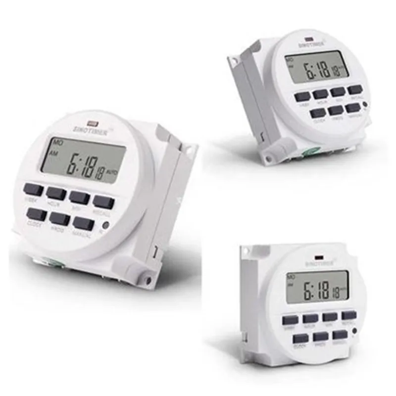 TM618N/12V DC 24VDC 110V AC 220VAC Digital Timer Switch Control Time relay | Обустройство дома