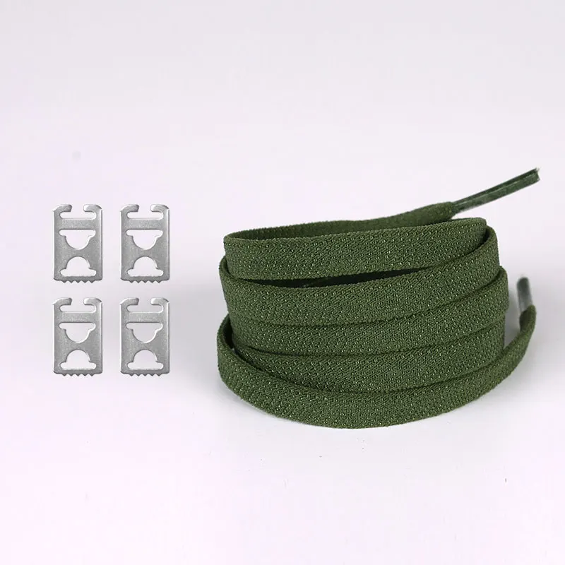 1 пара плоские эластичные шнурки для обуви|Шнурки| |