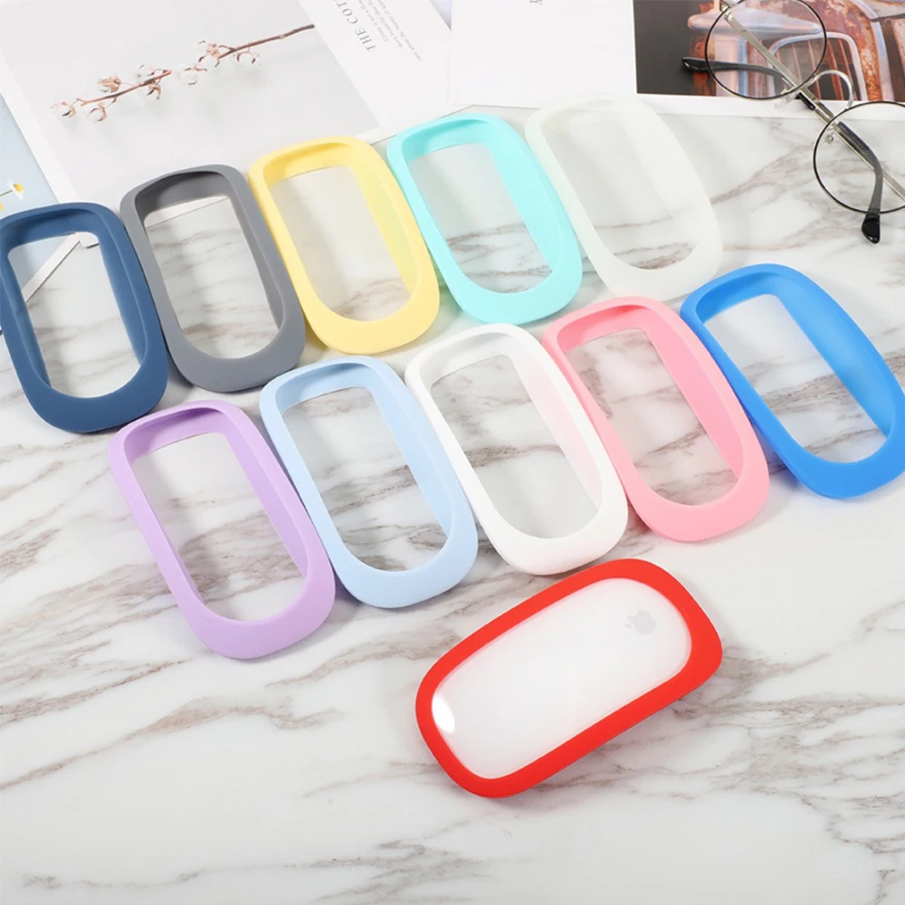 Мягкий силиконовый защитный чехол Magic/Mouse 1/2 для Apple Mouse беспроводной с Bluetooth защита