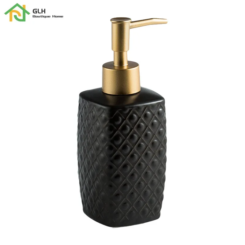 310 мл пустые искусственные керамические аксессуары для ванной комнаты мыла