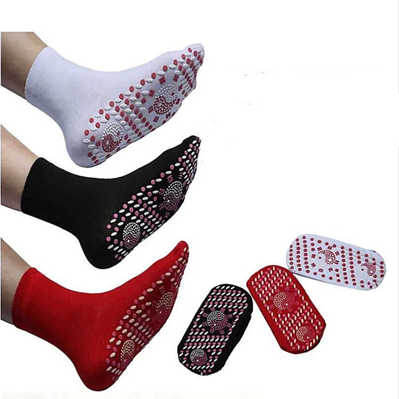 

1Pair Magnetic Socks Warm Tourmaline Self Heating Therapy Ankle Pain Relief Sock Winter Ski Fitness Thermal Sport Socks