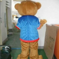 Teddy Bear Mascot Costume Cosplay Furry Suits Party Game Dress Outfits Carnival Halloween Christmas Easter Ad Clothes Hanukkah