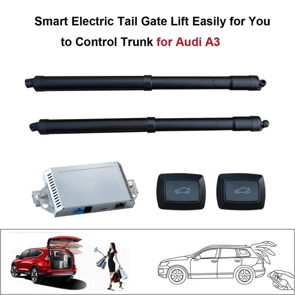 

Автомобильный умный Электрический подъемник для хвостовых ворот, легко для управления багажником, подходит для Audi A3, пульт дистанционного управления с электрическим всасыванием