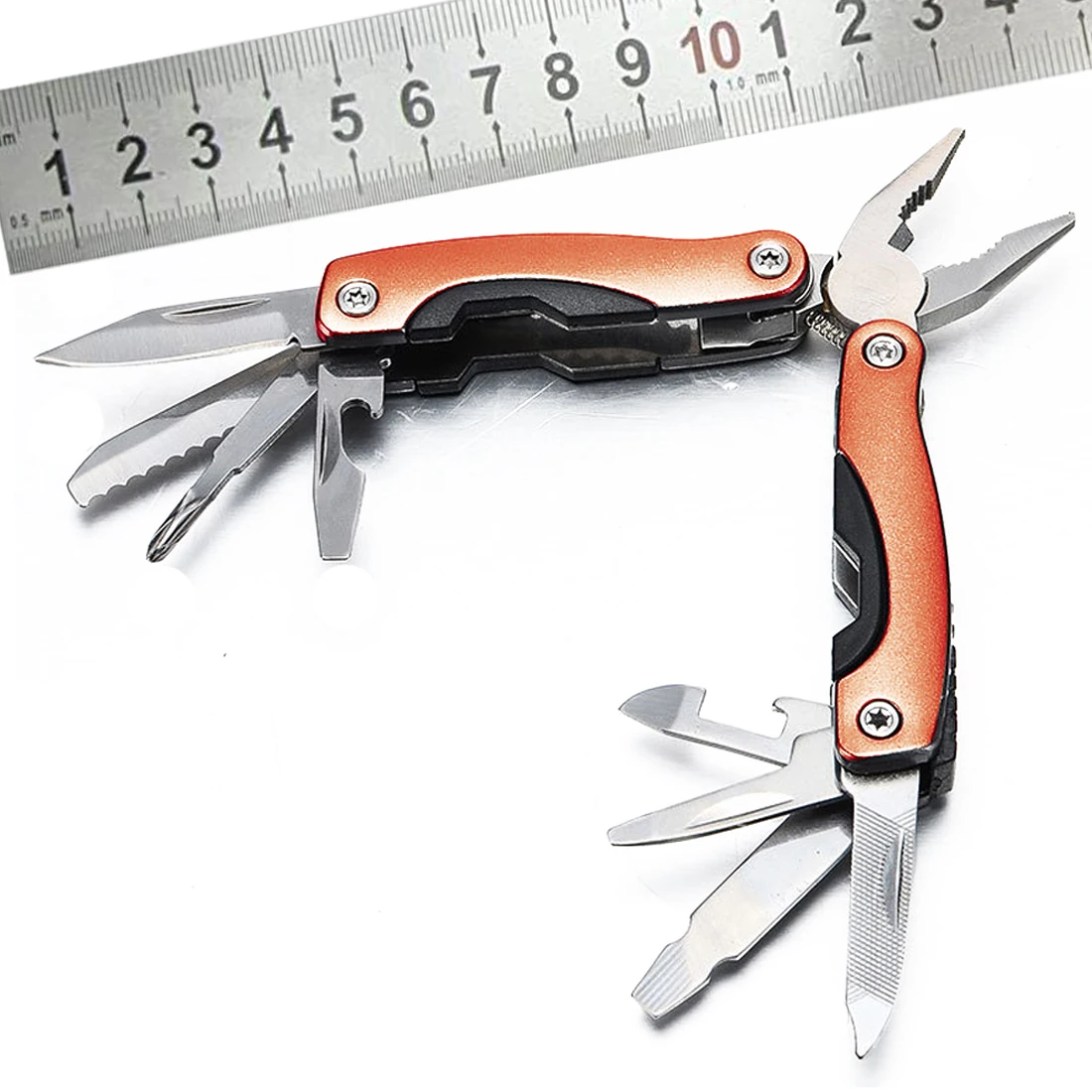 Мини мульти инструментов зажим для ножа зачистки кабеля складной нож обжимные
