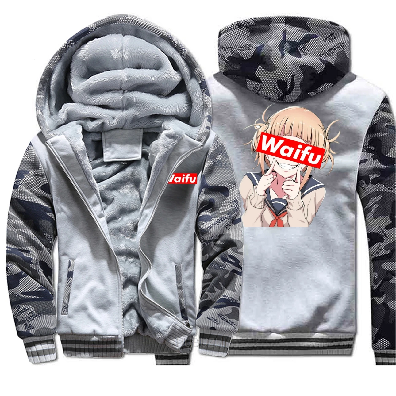 Куртки Neko Girl Waifu мужские толстовки зимние толстые куртки Ahegao Kawaii для девочек