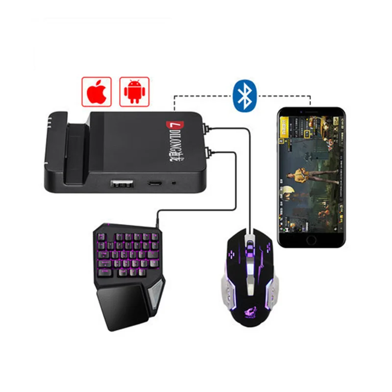 D8 геймпад Pubg Мобильный Bluetooth 4 0 Android PUBG контроллер мобильный игровая клавиатура