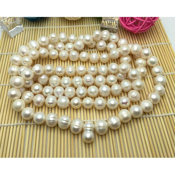 

108 when the beads 13-14mm natural pearl sweater chain long necklace Baroque genuine heterosexual