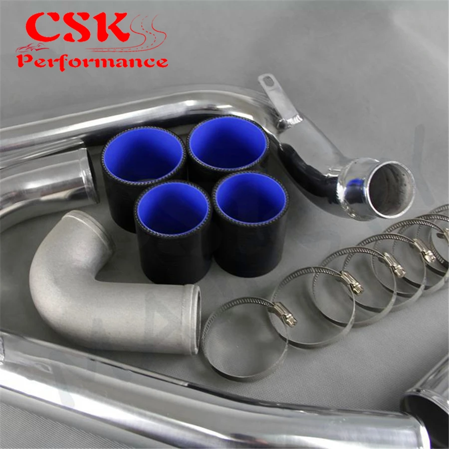 FRONT MOUNT INTERCOOLER PIPE PIPING KIT FITS FOR MITSUBISHI EVO1 EVO2 EVO 1 2 3 BLACK / BLUE RED |