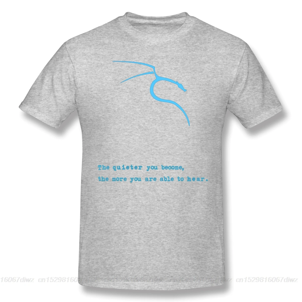 Kali Linux T-Shirt - The Quieter You Become the More You Hear - Linux Operating System Geek Shirt image 3