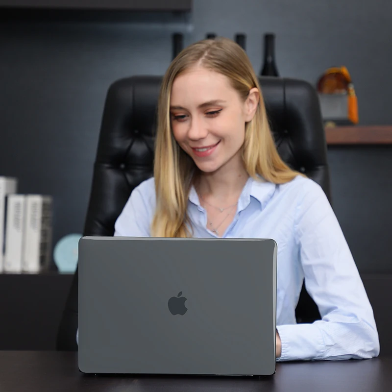 MTT матовый чехол для ноутбука Macbook Air 13 6 2022 кристально жесткий Pro 14 15 16 с сенсорной