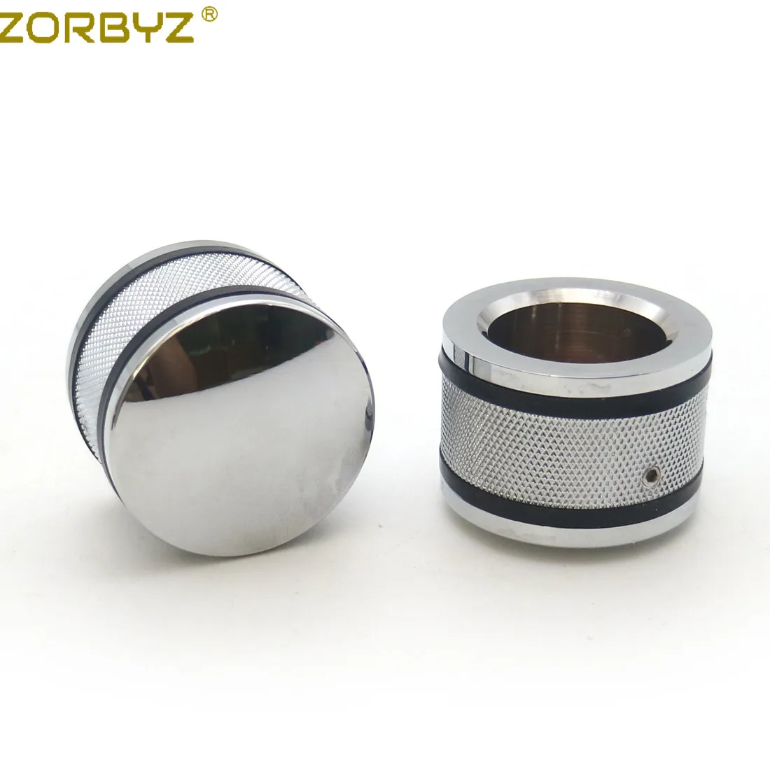 ZORBYZ мотоцикл черный/хром CNC накатанная передняя ось крышка Гайка для Harley Dyna Softail