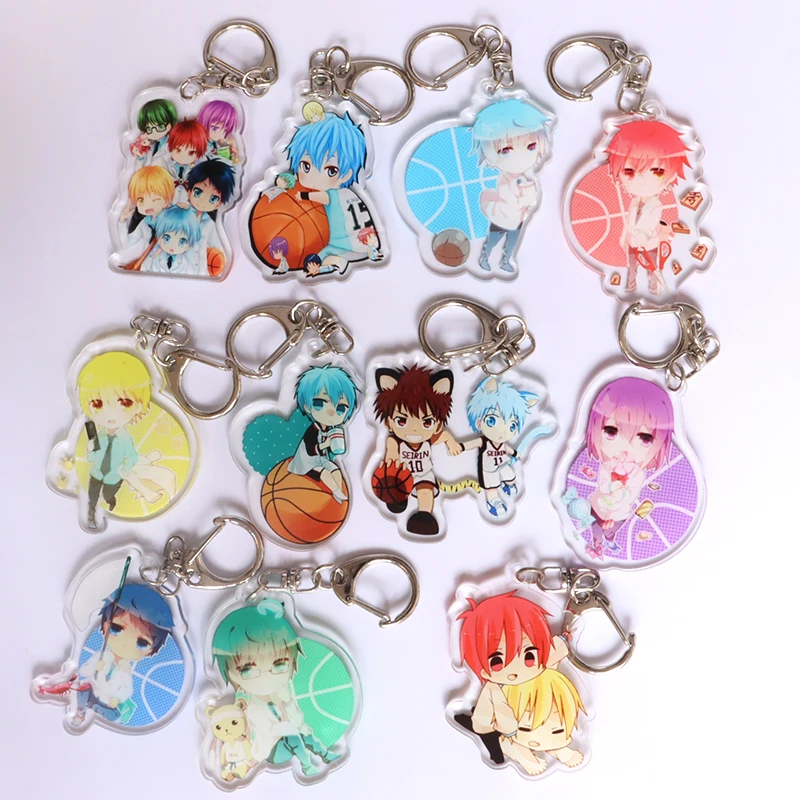 Акриловый брелок с Аниме Kuroko баскетбольный фигурками героев мультфильмов