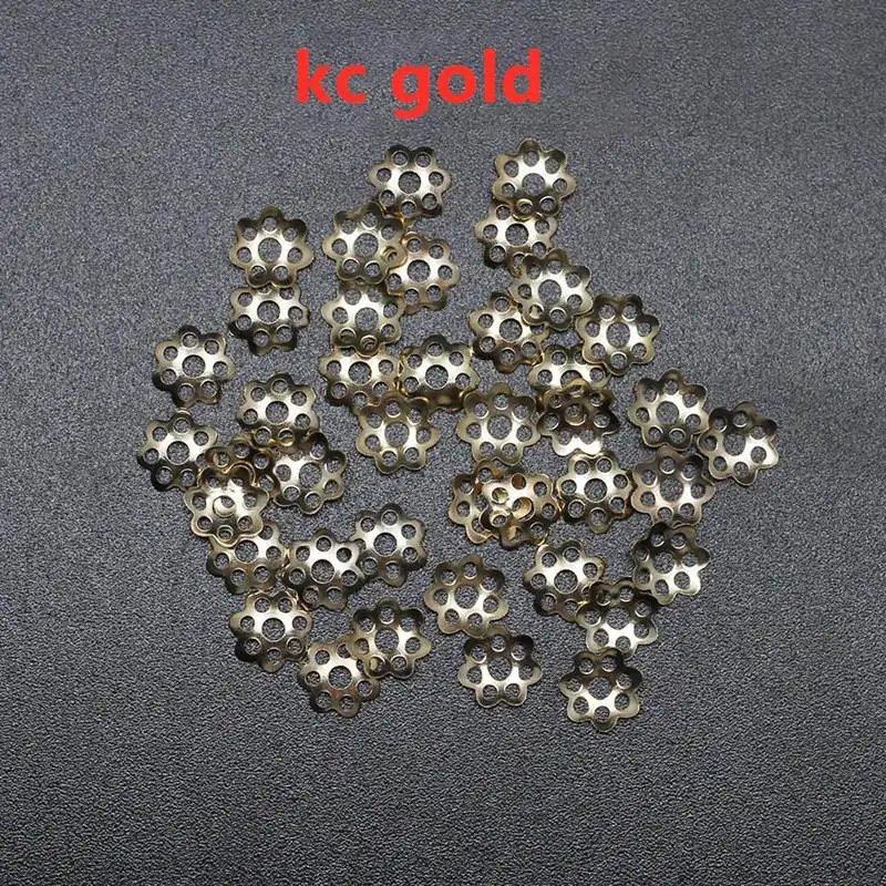 600 шт./лот сделай сам ювелирный материал металлическая бусина с отверстиями