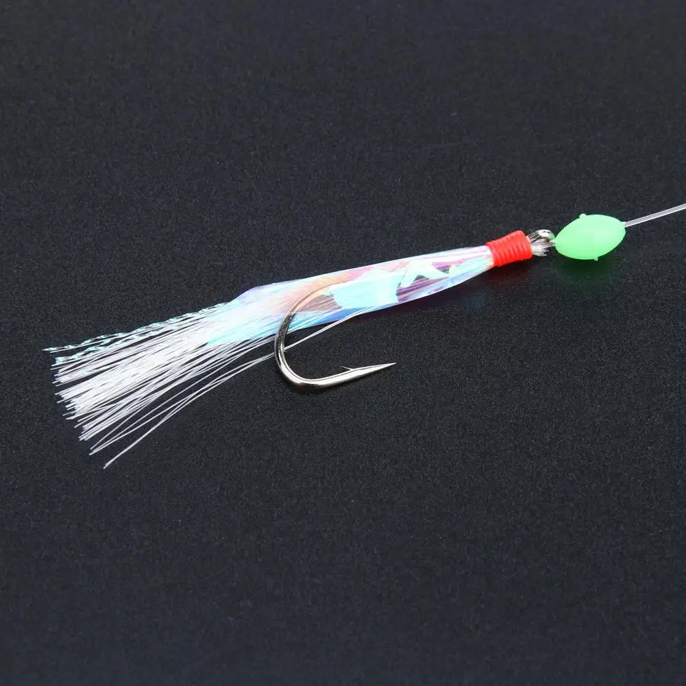 Sea Fishing Hook Tie Up Crystal Bright Filament With Inverse Spur Professional Tackle Tool Durable | Спорт и развлечения