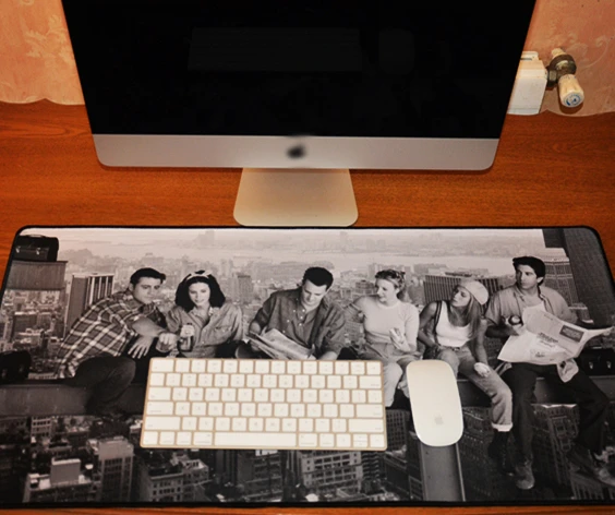 Игровой коврик для мыши с принтом персонажей из сериала друзья|Реквизит