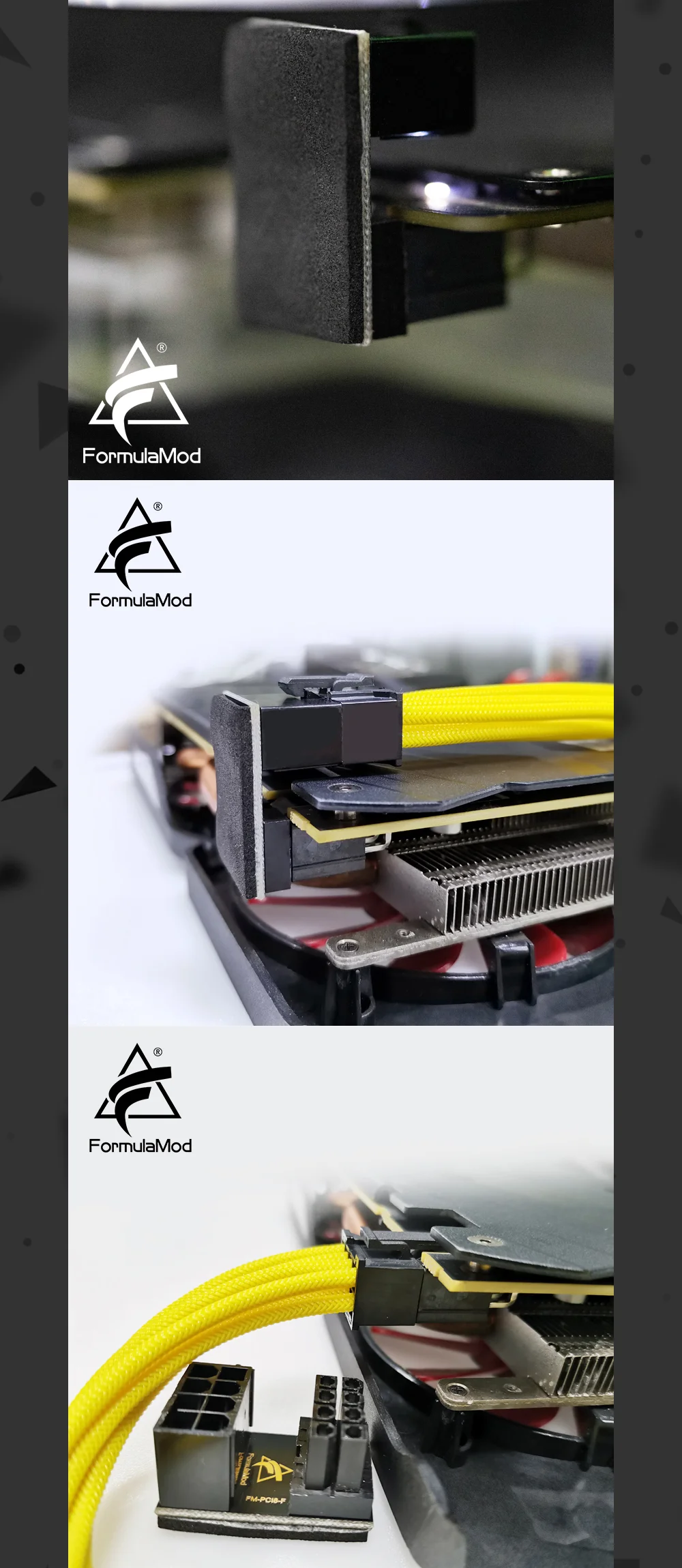 FormulaMod Fm-PCI/ATX/USB, преобразователь направления интерфейса, для интерфейса питания GPU/материнской платы ATX24pin USB3.0