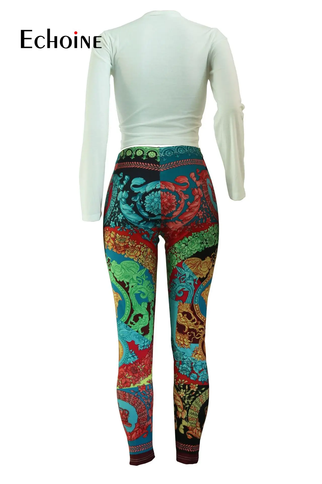 

Echoine Two Piece Set Top And Pants 2 Piece Set Women Club Outfits Matching Sets Tracksuit Womens Set Clothes Conjuntos De Mujer