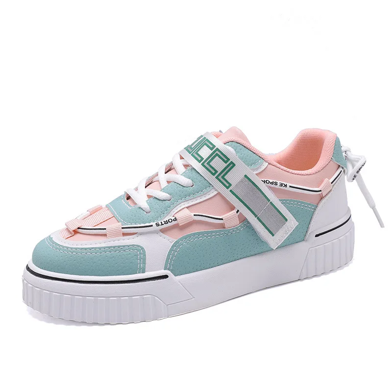 

202100 take a white shoe women running casual shoes with flat sandals female students