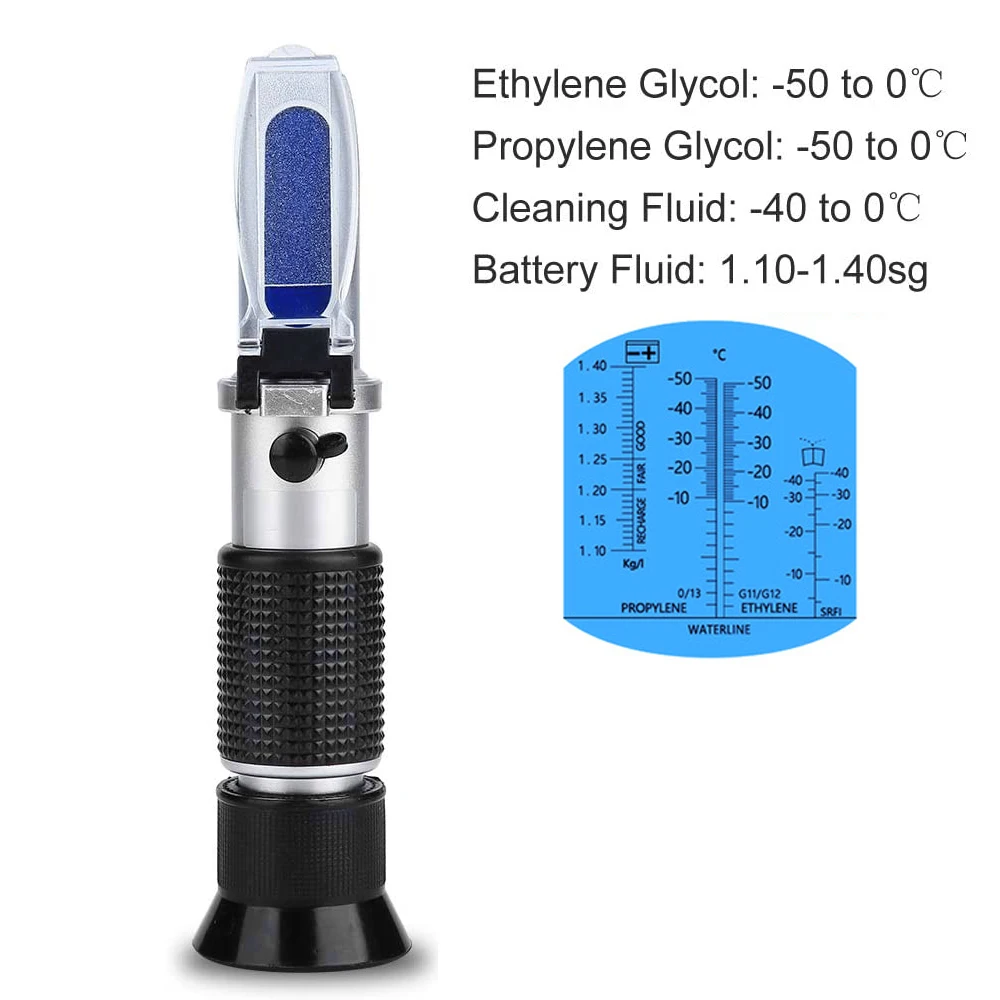 

Portable Antifreeze Refractometer Tester Antifreeze Tester For Measuring Of Automobile Antifreeze And Battery Fluid Condition