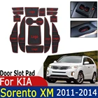 коврик придверный придверный коврик коврик для телеф в авто 15 шт., резиновый нескользящий коврик для KIA Sorento XM 2011 2012 2013 2014