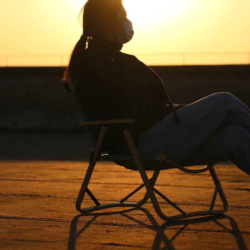 Уличный складной стул портативный ультралегкий из алюминиевого сплава для