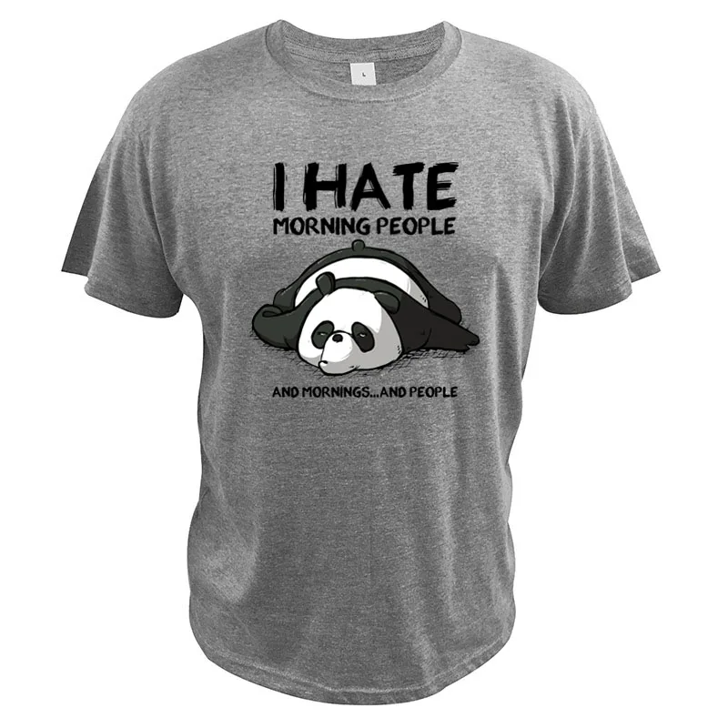 

Футболка с надписью «I Hate Morning People»