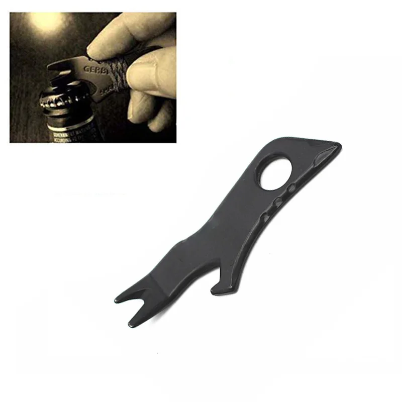 7-In-1 Keychain Multifunctional Tool Bottle Opener Screwdriver Durable Outdoor Camping Hiking Equipments Mini Survival | Спорт и