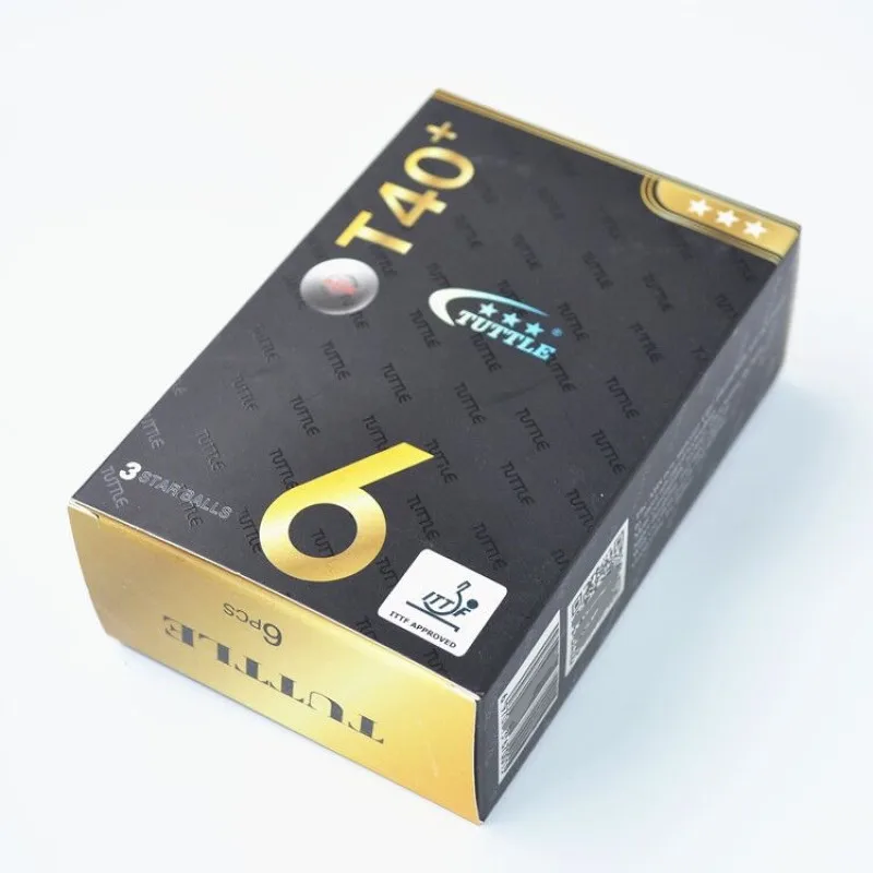 Tuttle Table Tennis Match Balls 3 Star ITTF Approved 6/ 12 Pcs New Material T40+ Ping Pong for Professional Games | Спорт и