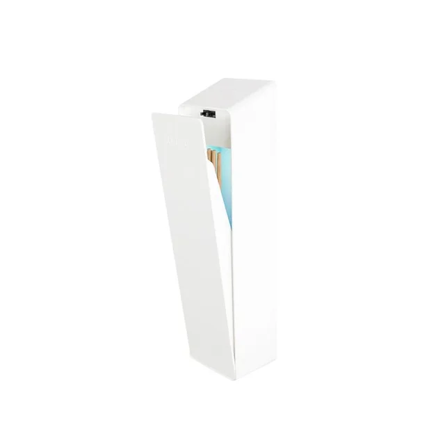 CN plug Xiaomi Liushu Smart UV Light стерилизационная емкость для вилка ложка палочки для еды держатель стерилизатор для кухни коробка для хранения для семейного здоровья - Цвет: CN plug