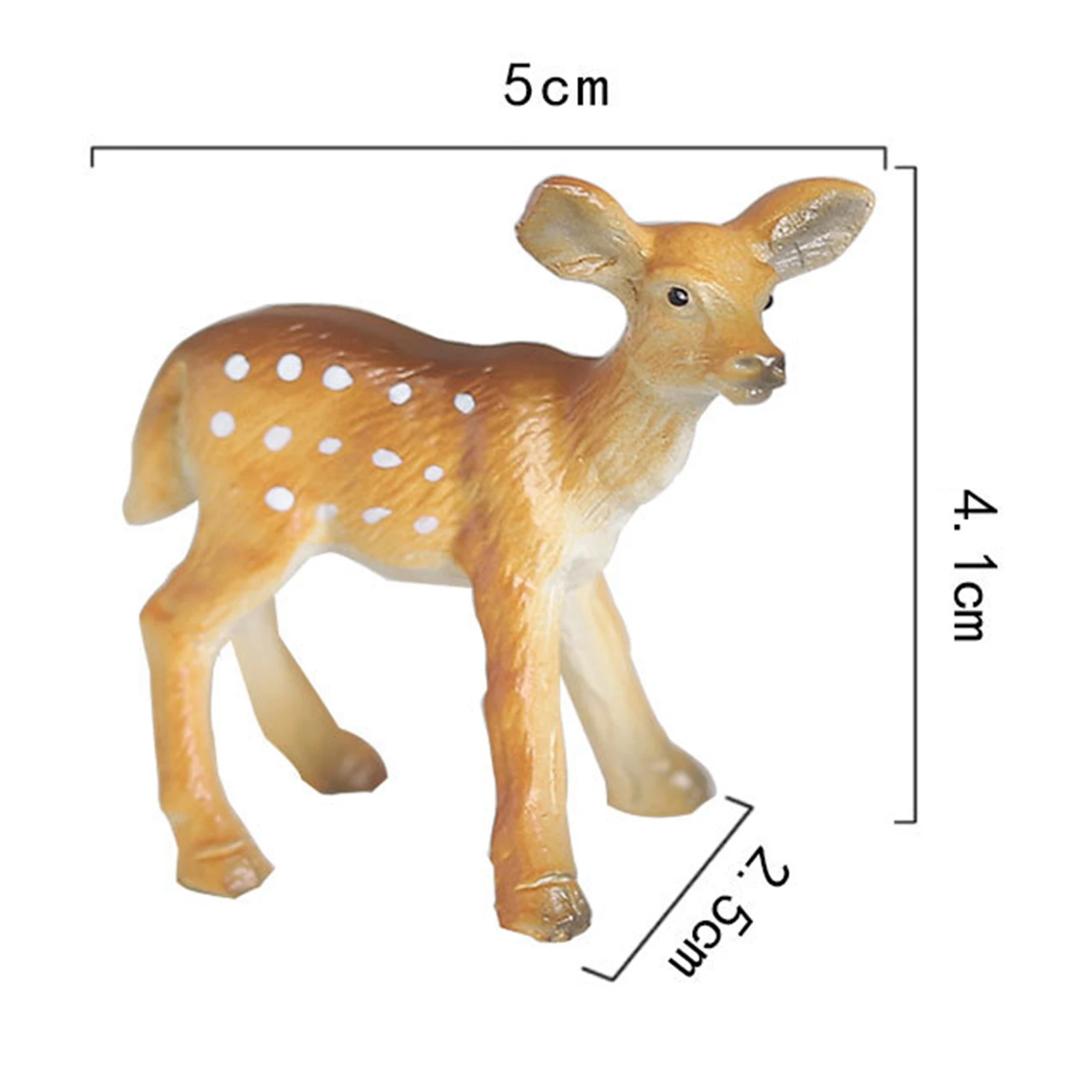 

Resin Deer Model Handmade Crafts Landscape Desktop Ornament Shooting Props Gift Decoration Crafts Decor Gift Pretty Ornament