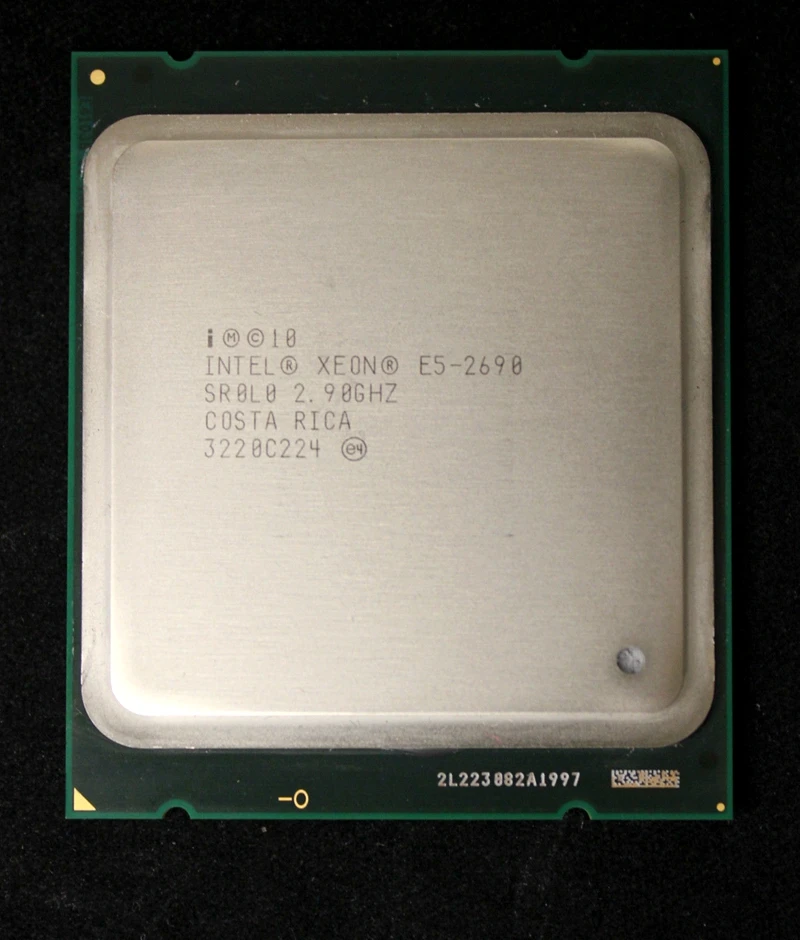 Процессор Intel Xeon E5 2690 8 ядерный ЦП с частотой 2 9 ГГц SROL0 C2 LGA2011 рабочий процессор для
