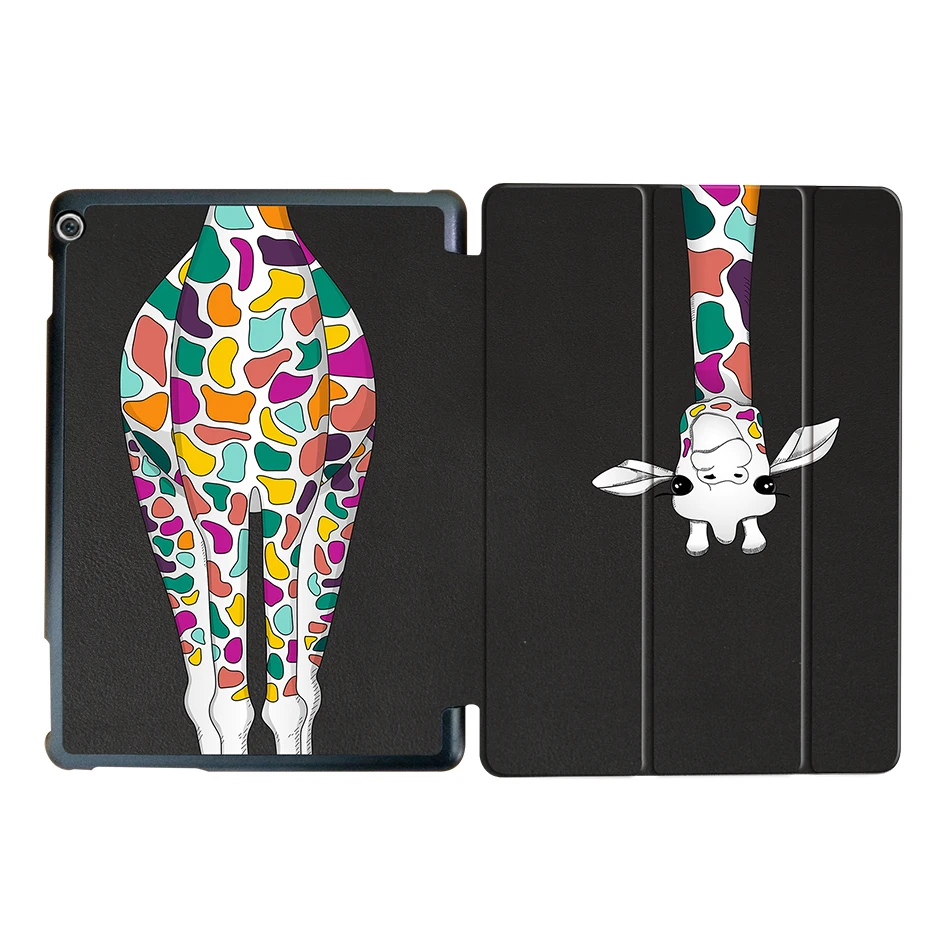 MTT чехол из полиуретановой кожи для планшета для huawei Mediapad M3 Lite 10 BAH-W09 BAH-AL00 10,1 ''Магнитный Флип-стенд Умный чехол защитный чехол - Цвет: HW04