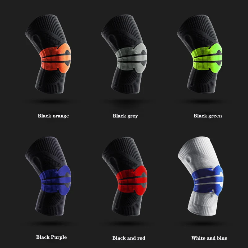 

Running Knee Brace with Silicone Liner Durable Breathable Comfortable Easy to Wear Non-Slip Liner for Outdoor Sports M2